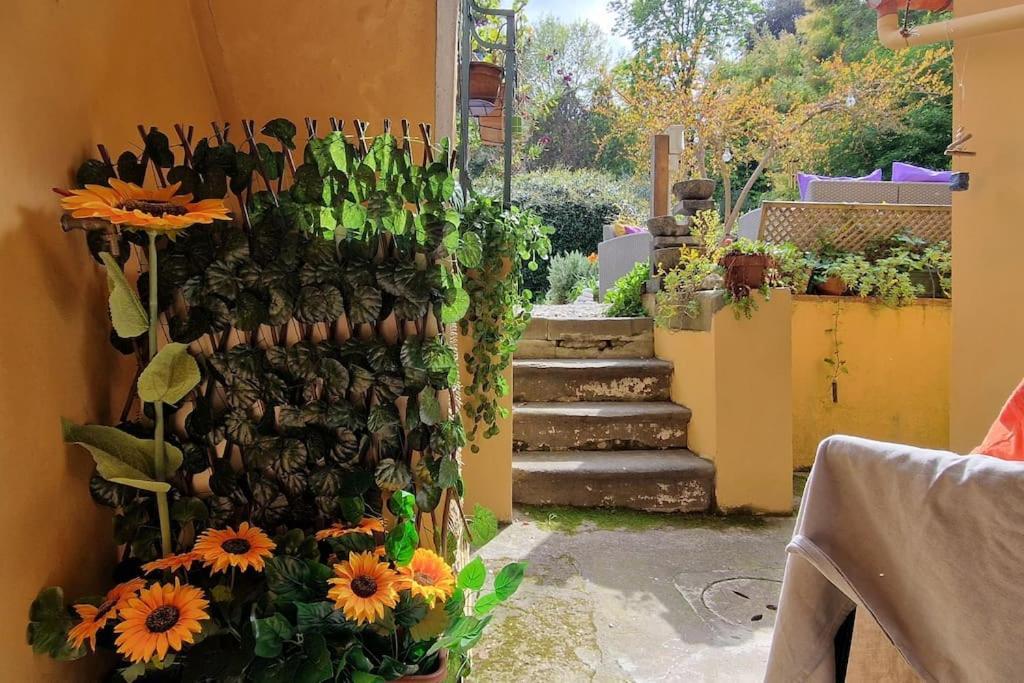 Monica Appartamento Con Giardino Al Ponte Vecchio فلورنس المظهر الخارجي الصورة